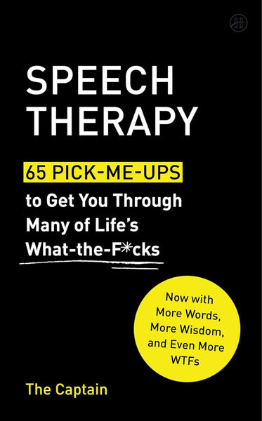 "SPEECH THERAPY" EXPANDED HARDCOVER EDITION - SIGNED & PERSONALIZED (PLEASE READ INSTRUCTIONS BELOW)